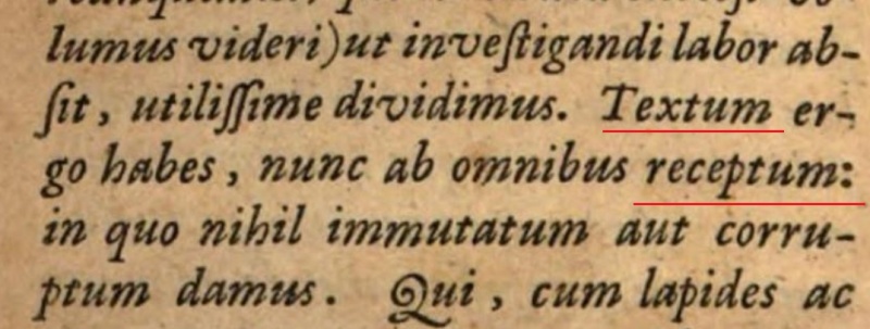 File:1633 Textus Receptus quote.JPG