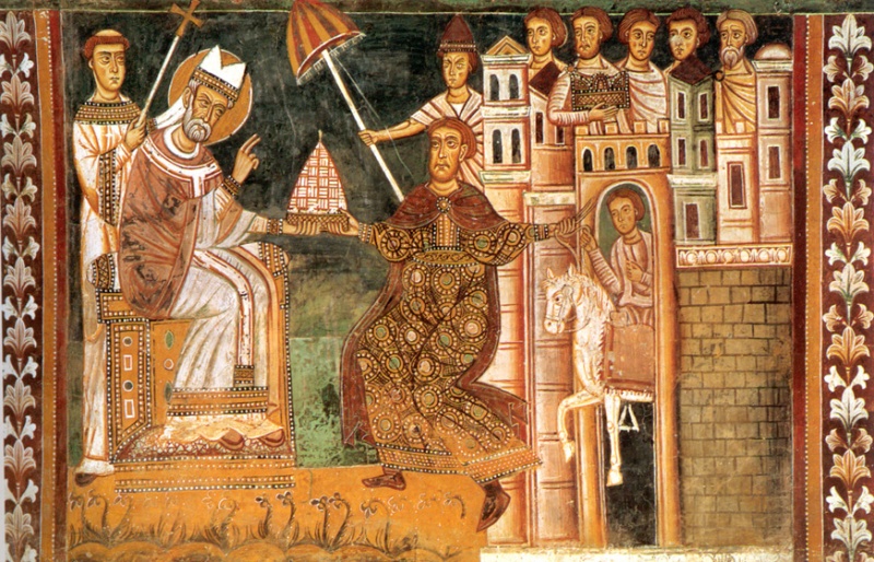 File:Sylvester I and Constantine.jpg