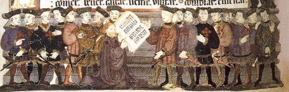 Detail from Belshazzar's Feast