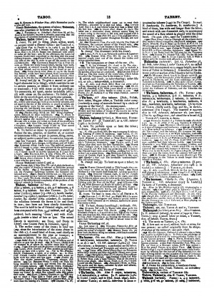 Image 1 of Tabret in the OED (Oxford English Dictionary)
