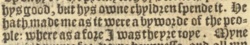 Job 17:6 in the 1541 Great Bible[6].